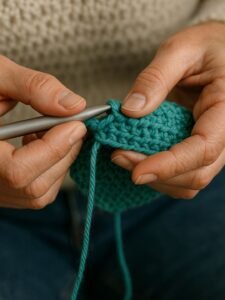 hilo turquesa brillante